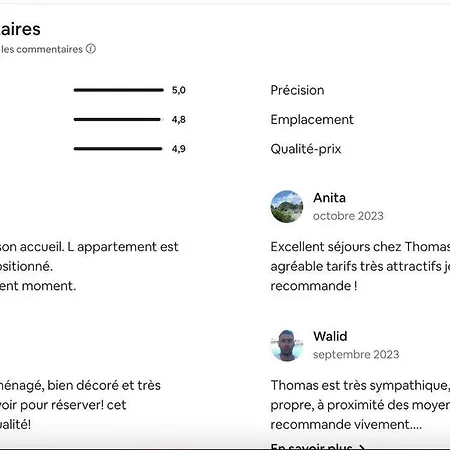 Appartamento T2 Avec Parking Souterrain Gratuit